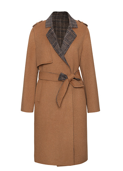 Women’s Hand-stitch woolen Coat